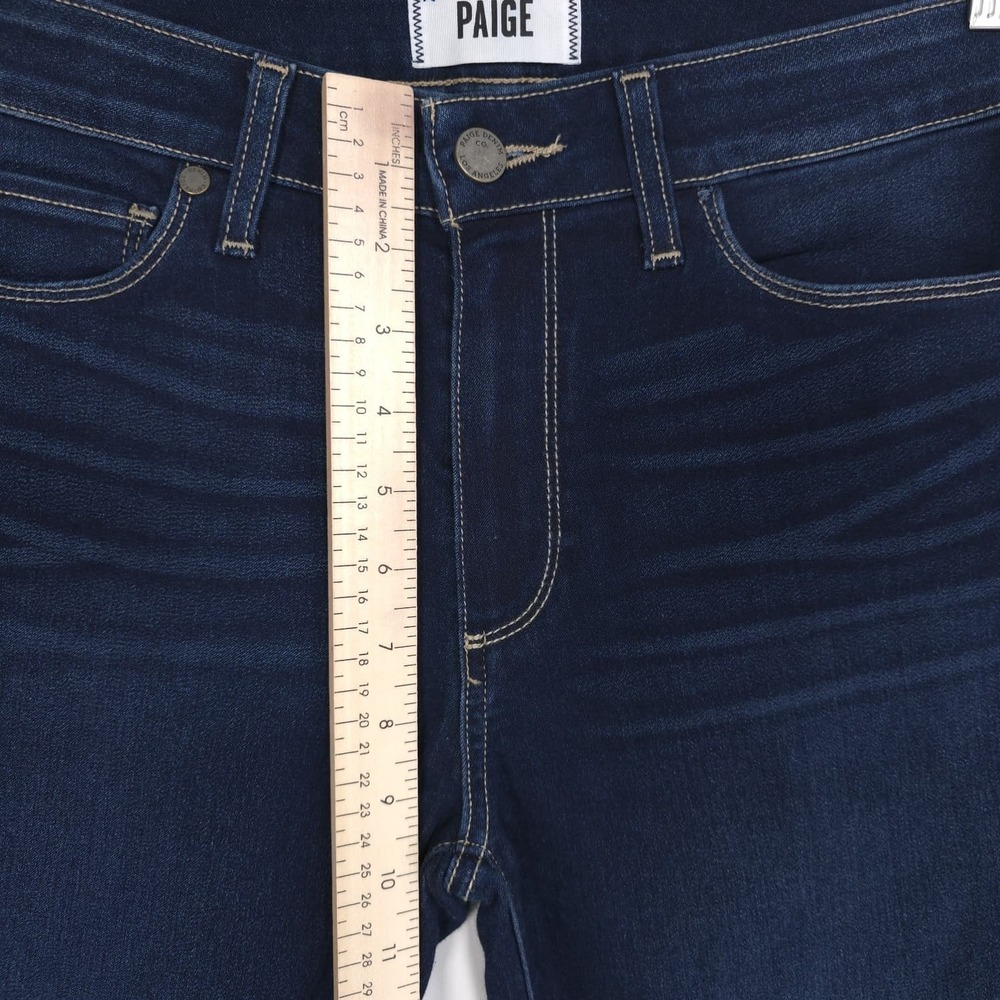 PAIGE Hoxton Ankle Jeans Women's 28 Arla High Rise Skinny Stretch 1767265-794 - Picture 9 of 13